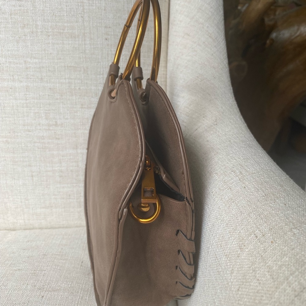 Anthologies Copper Brown Rounded Handbag - image 8